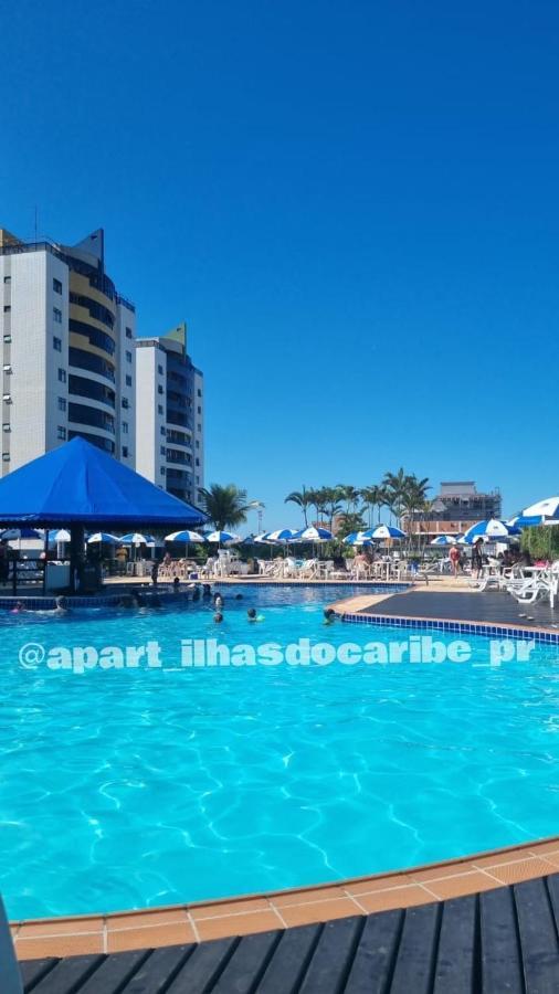 Apto Cond Ilhas Do Caribe - Pr - Beira Mar Matinhos Exteriör bild