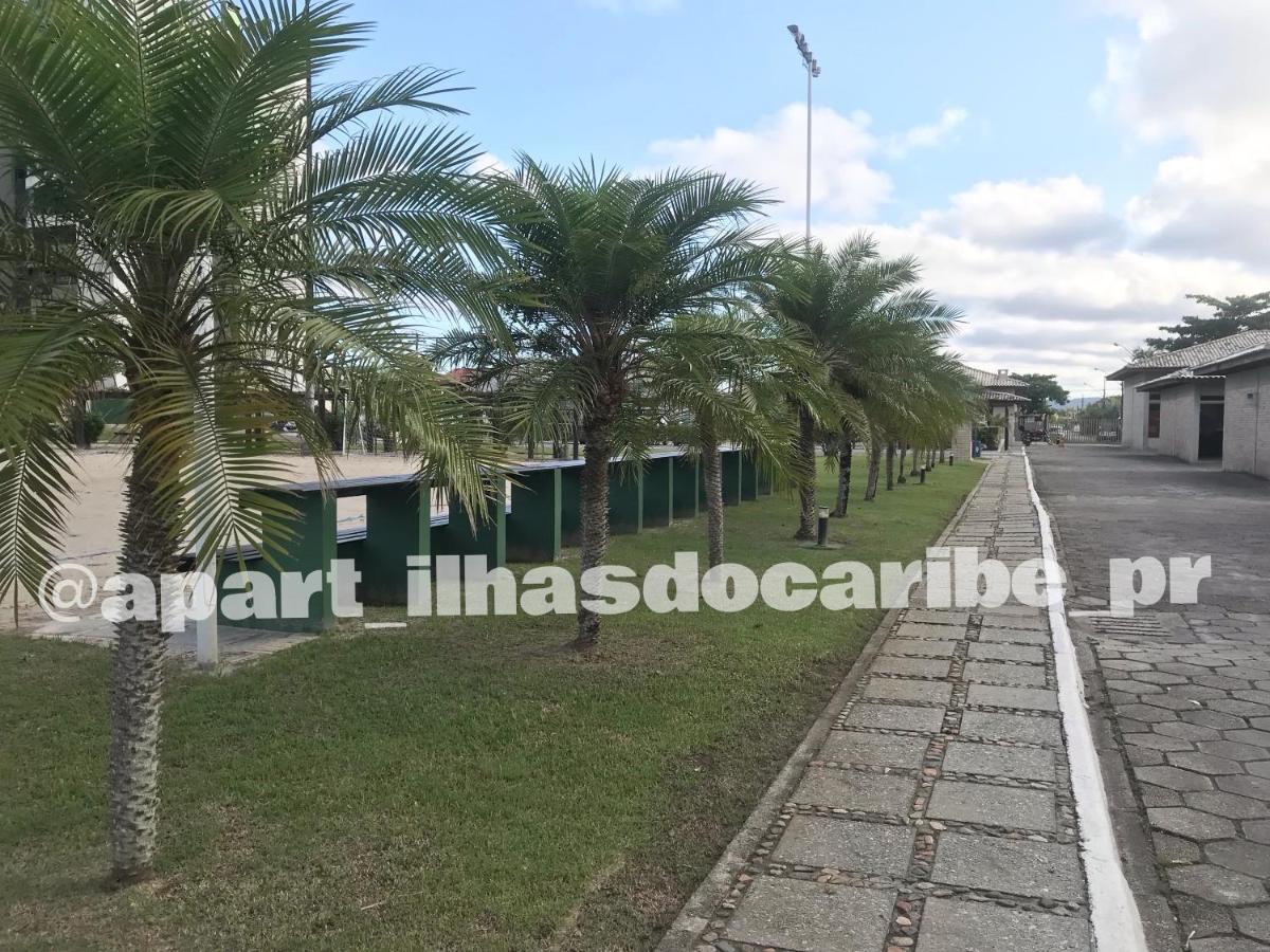 Apto Cond Ilhas Do Caribe - Pr - Beira Mar Matinhos Exteriör bild