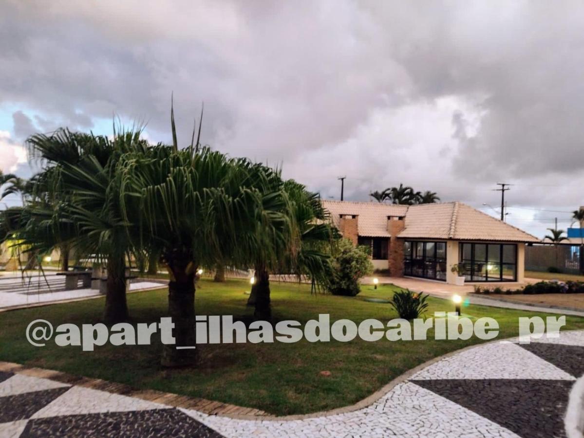 Apto Cond Ilhas Do Caribe - Pr - Beira Mar Matinhos Exteriör bild