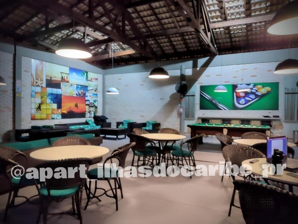 Apto Cond Ilhas Do Caribe - Pr - Beira Mar Matinhos Exteriör bild