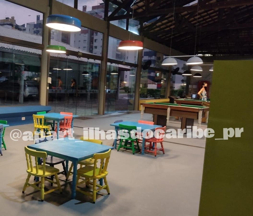 Apto Cond Ilhas Do Caribe - Pr - Beira Mar Matinhos Exteriör bild