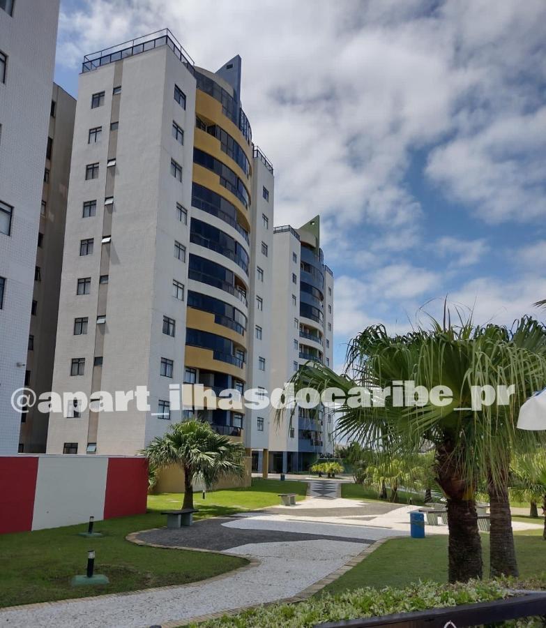 Apto Cond Ilhas Do Caribe - Pr - Beira Mar Matinhos Exteriör bild