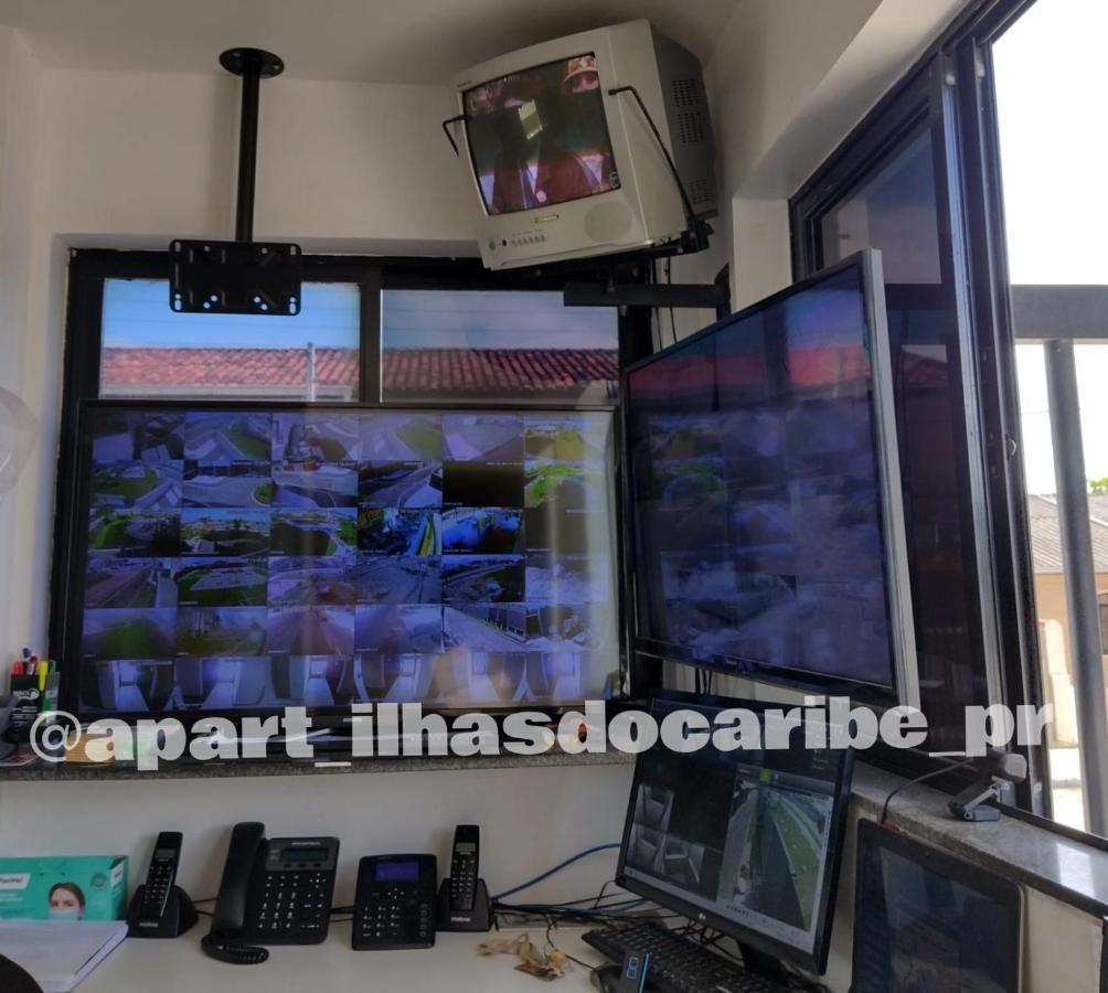 Apto Cond Ilhas Do Caribe - Pr - Beira Mar Matinhos Exteriör bild
