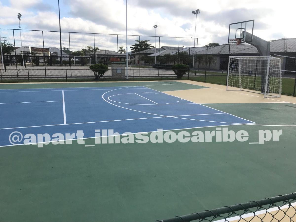 Apto Cond Ilhas Do Caribe - Pr - Beira Mar Matinhos Exteriör bild