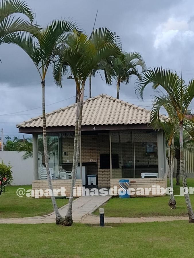 Apto Cond Ilhas Do Caribe - Pr - Beira Mar Matinhos Exteriör bild